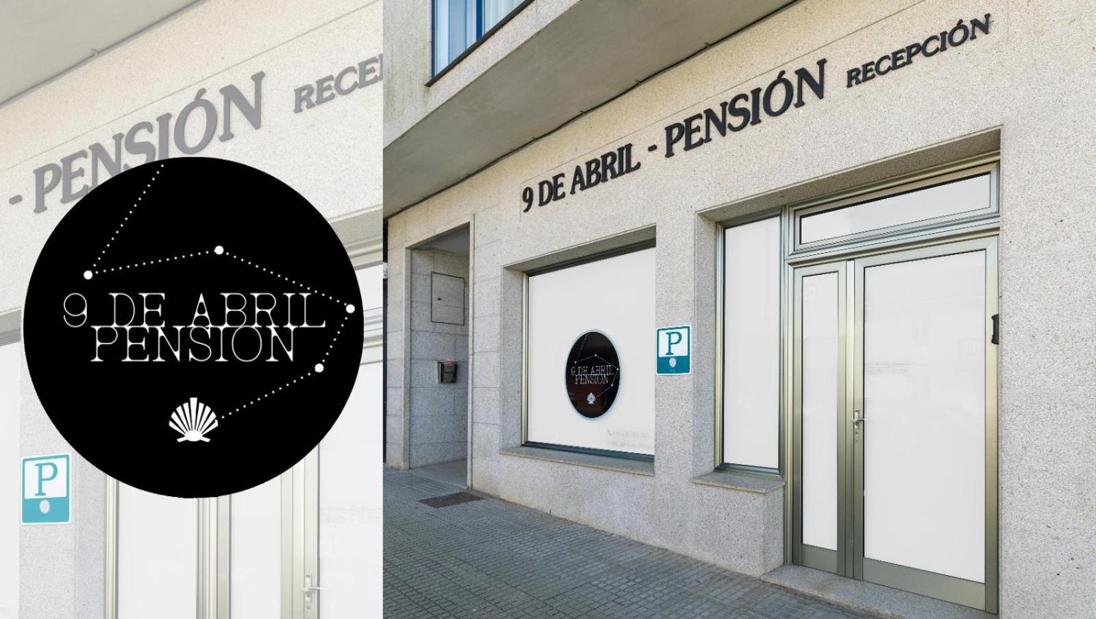 Pension 9 De Abril O Pedrouzo Exterior foto